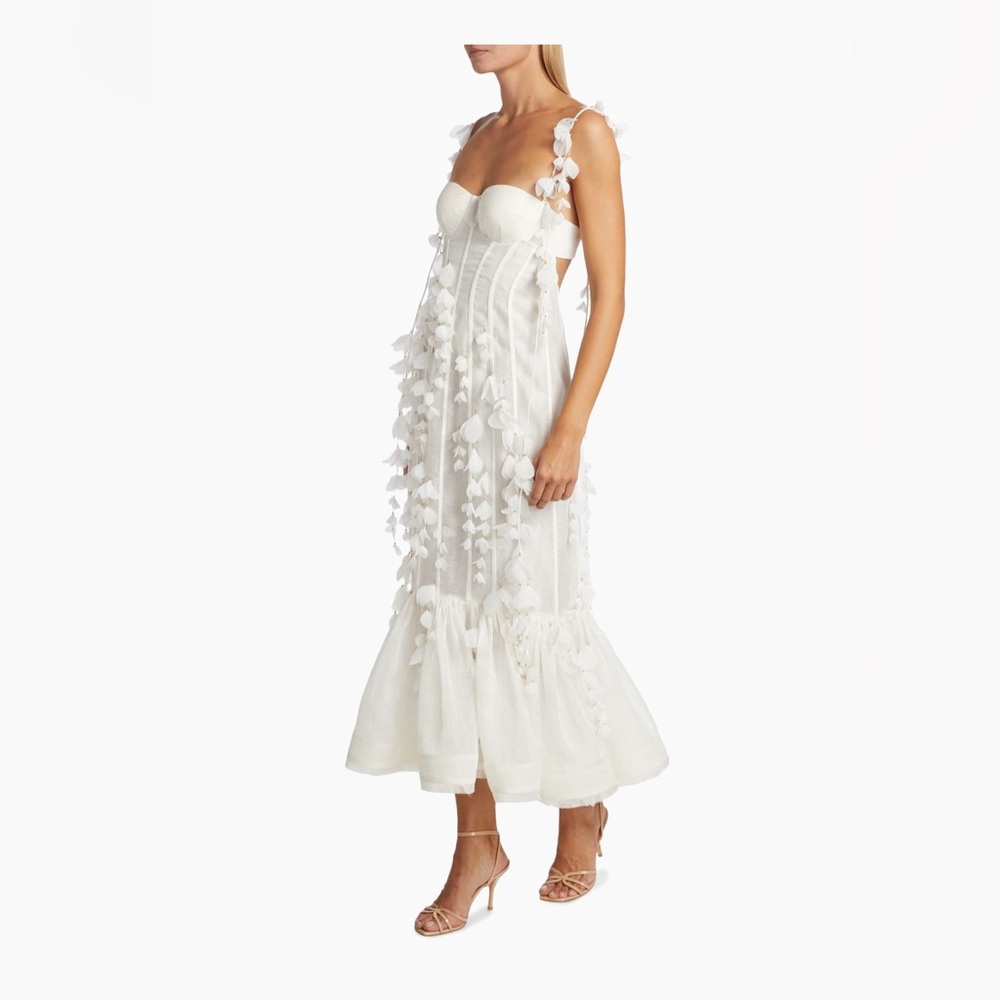 Zimmermann White Strapless Dress - Picture 3 of 11